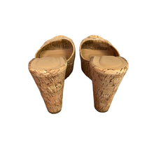 Load image into Gallery viewer, Lulu&#39;s | Women&#39;s Sheree Natural Cork Platform Wedges | Size: 7.5
