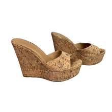 Load image into Gallery viewer, Lulu&#39;s | Women&#39;s Sheree Natural Cork Platform Wedges | Size: 7.5
