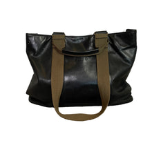 Load image into Gallery viewer, FEED | Women&#39;s Black Leather Work Bag
