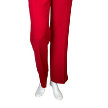 Load image into Gallery viewer, Banana Republic | Women&#39;s Red Wide-Leg Belted Pant | Size: 2
