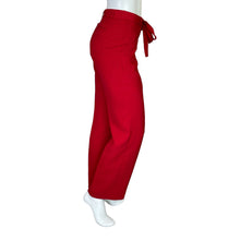 Load image into Gallery viewer, Banana Republic | Women&#39;s Red Wide-Leg Belted Pant | Size: 2
