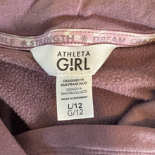 Load image into Gallery viewer, Athleta Girl | Girl&#39;s Pink Balance Flow Hoodie | Size: 12Y
