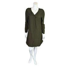 Load image into Gallery viewer, Madewell | Women&#39;s Green Cargo Tunic Dress | Size: S
