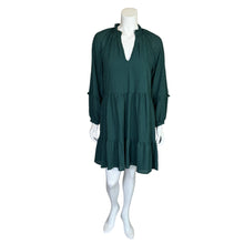 Load image into Gallery viewer, Anthropologie | Women&#39;s Green Long Sleeve Layered Dress | Size: S
