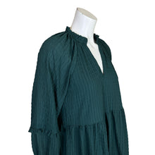 Load image into Gallery viewer, Anthropologie | Women&#39;s Green Long Sleeve Layered Dress | Size: S
