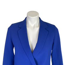 Load image into Gallery viewer, Buckley Tailors | Women&#39;s Blue Double Breasted Blazer Jacket | Size: 2
