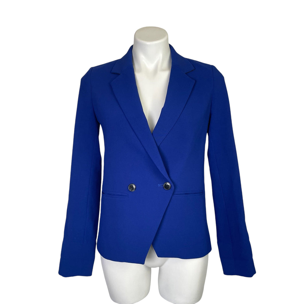 Buckley Tailors | Women's Blue Double Breasted Blazer Jacket | Size: 2