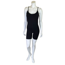 Load image into Gallery viewer, Old Navy | Women&#39;s Black PowerChill Racerback Bodysuit 6-Inch Inseam | Size: M
