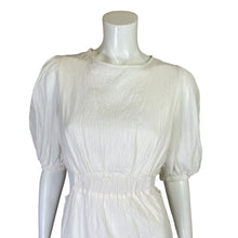 Load image into Gallery viewer, Hyfve | Women&#39;s White Half Sleeve Cut Out Mini Dress | Size: M
