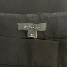 Load image into Gallery viewer, Ann Taylor | Womens Black Stretch Dress Trouser Pants | Size: 12
