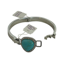 Load image into Gallery viewer, Lia Sophia | Womens Silver and Turquoise Bracelet with Tags
