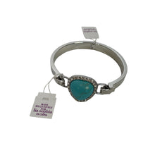 Load image into Gallery viewer, Lia Sophia | Womens Silver and Turquoise Bracelet with Tags
