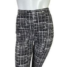 Load image into Gallery viewer, Chico&#39;s | Women&#39;s Black and White Pattern Fabulously Slimming Pants | Size: 8
