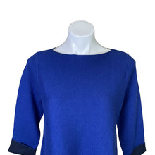 Load image into Gallery viewer, Chico&#39;s | Women&#39;s Royal Blue Knit Boatneck Sweater | Size: M
