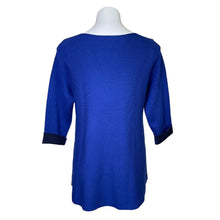 Load image into Gallery viewer, Chico&#39;s | Women&#39;s Royal Blue Knit Boatneck Sweater | Size: M
