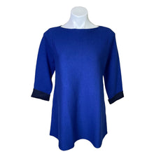 Load image into Gallery viewer, Chico&#39;s | Women&#39;s Royal Blue Knit Boatneck Sweater | Size: M
