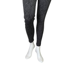 Load image into Gallery viewer, Chico&#39;s | Women&#39;s Gray and Black Tiger Print Fabulously Slimming Leggings | Size: 8
