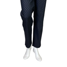 Load image into Gallery viewer, Chico&#39;s | Women&#39;s Navy Blue Polka Dot Pull On Pants | Size: 10
