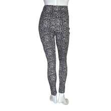 Load image into Gallery viewer, Chico&#39;s | Women&#39;s Black and White Pattern Fabulously Slimming Leggings | Size: 10
