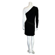 Load image into Gallery viewer, Laundry | Women&#39;s Black Studded One Sleeve Elegant Dress with Tags | Size: 8
