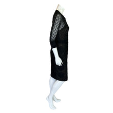 Load image into Gallery viewer, Beguile by Byron Lars | Women&#39;s Black Carissima Lace Pencil Dress with Tags | Size: 6
