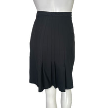 Load image into Gallery viewer, Diane Von Furstenberg | Women&#39;s Black Pleat Back Eliza Skirt | Size: 10
