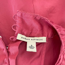 Load image into Gallery viewer, Banana Republic | Women&#39;s Pink Sleeveless Silk Blouse | Size: S
