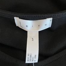 Load image into Gallery viewer, Leith | Women&#39;s Black Short Sleeve Crop Tee | Size: S
