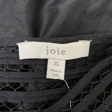 Load image into Gallery viewer, Joie | Women&#39;s Black Short Sleeve Tiered Mini Dress | Size: XS
