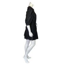 Load image into Gallery viewer, Joie | Women&#39;s Black Short Sleeve Tiered Mini Dress | Size: XS
