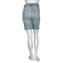 Load image into Gallery viewer, Frame | Women&#39;s Light Wash Le Slouch Bermuda Cut Off Shorts | Size: 25
