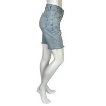 Load image into Gallery viewer, Frame | Women&#39;s Light Wash Le Slouch Bermuda Cut Off Shorts | Size: 25
