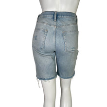 Load image into Gallery viewer, Frame | Women&#39;s Light Wash Le Slouch Bermuda Cut Off Shorts | Size: 25
