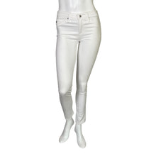 Load image into Gallery viewer, Adriano Goldschmied | Women&#39;s White The Prima Mid-Rise Cigarette Pants | Size: 25
