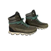 Load image into Gallery viewer, Sorel | Women&#39;s Olive Green Kinetic Conquest Waterproof Boots | Size: 7
