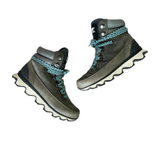 Load image into Gallery viewer, Sorel | Women&#39;s Olive Green Kinetic Conquest Waterproof Boots | Size: 7
