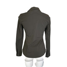 Load image into Gallery viewer, REI | Women&#39;s Dark Gray Long Sleeve Snap Down Shirt | Size: XS
