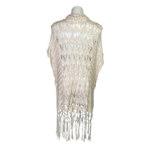 Load image into Gallery viewer, Kori America | Women&#39;s Cream Crochet Knit Open Long Cardigan | Size: S/M
