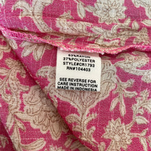 Load image into Gallery viewer, Mine | Women&#39;s Pink and Tan Floral Print Tank Top | Size: S

