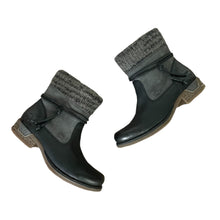 Load image into Gallery viewer, Rieker | Women&#39;s Black Leather Fee 88 Boots | Size: 40
