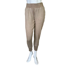 Load image into Gallery viewer, Varley | Women&#39;s Tan Heather Amberley Pleat Jogger Pant | Size: S
