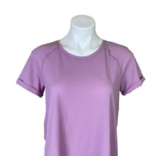 Load image into Gallery viewer, Lululemon | Women&#39;s Purple Split Back Short Sleeve Top | Size: M
