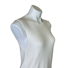 Load image into Gallery viewer, Ann Taylor | Women&#39;s Cream Scalloped Neck Sleeveless Sweater Top | Size: L
