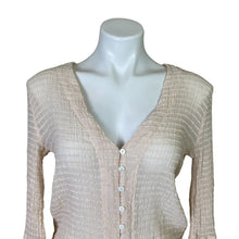 Load image into Gallery viewer, Miou Muse | Women&#39;s Cream Lace Long Sleeve Bodysuit | Size: L
