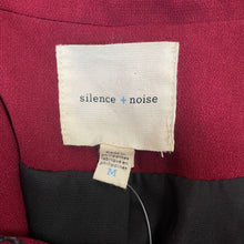 Load image into Gallery viewer, Anthropologie | Women&#39;s Silence + Noise Red and Black Blazer Jacket | Size: M
