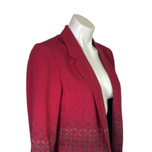 Load image into Gallery viewer, Anthropologie | Women&#39;s Silence + Noise Red and Black Blazer Jacket | Size: M
