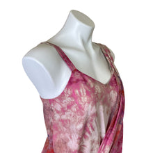 Load image into Gallery viewer, Rachel Roy | Women&#39;s Pink and Purple Watercolor Drape Blouse | Size: S
