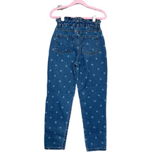 Load image into Gallery viewer, Boden | Girls Blue Daisy Print Straight Jeans | Size: 10Y
