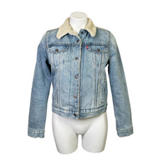 Load image into Gallery viewer, Levi&#39;s | Women&#39;s 90s Sherpa Trucker Jacket | Size: M
