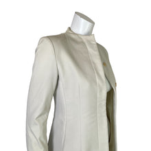 Load image into Gallery viewer, Prada | Authentic Women&#39;s Ivory Fitted Button Down Coat | Size: 2
